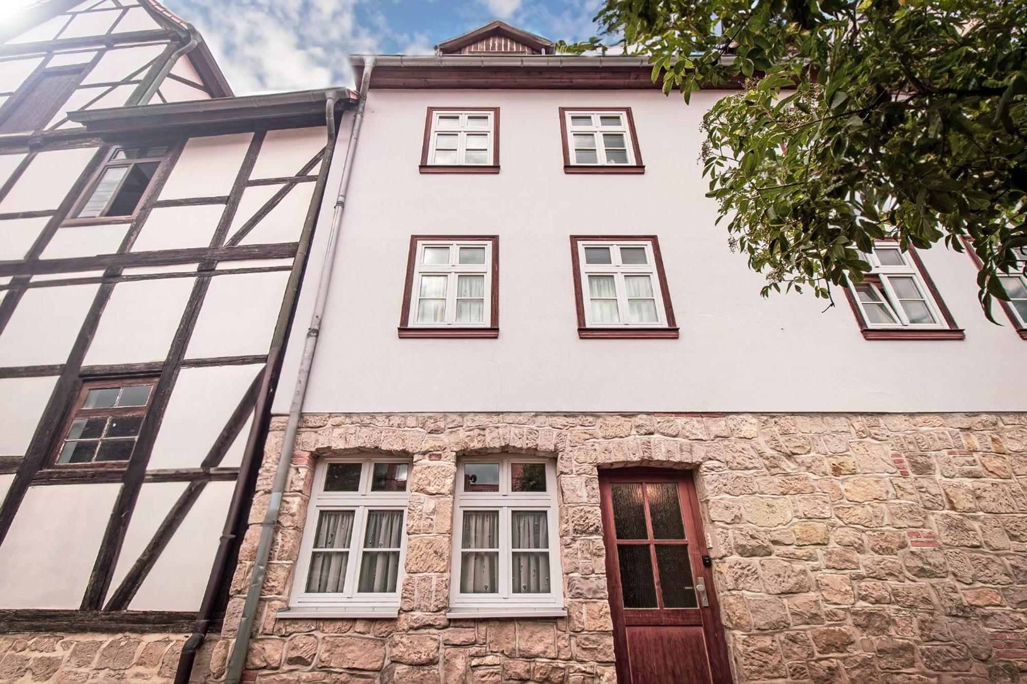 Ferienhaus Im Altstadtgaesschen Mit 3 Badezimmern Quedlinburg Eksteriør billede